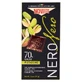 Chocolat extra-noir avec 70% de cacao et pistaches croquantes, 75 g, Novi