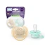 Philips Avent Chupete ultrasuave Philips Avent Chupete ultrasuave, Amigos del bosque, 0-6 meses, 2 piezas, Philips