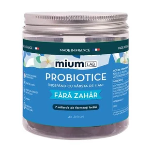 Probiotic Jellies, 4 years+, 42 pieces, Mium Lab