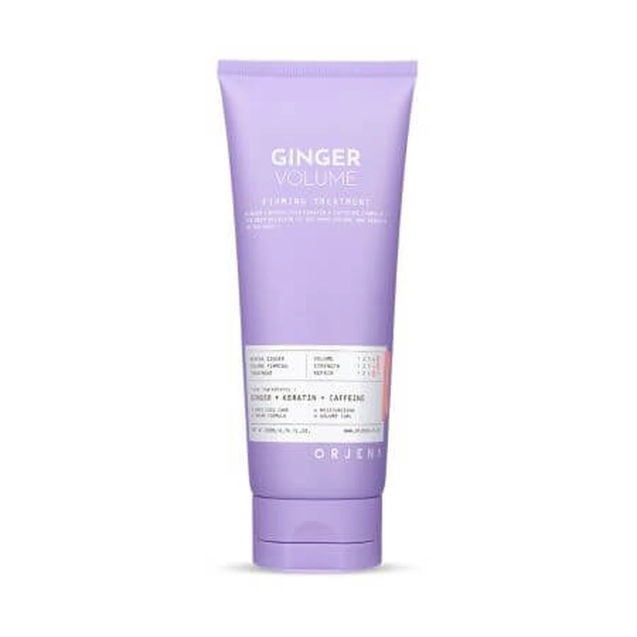 Tratamiento para cabello dañado y seco Jengibre Volumen, 200 ml, Orjena