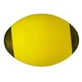 Pelota ovalada de esponja, 24 cm, Varios colores, Androni Giocattoli