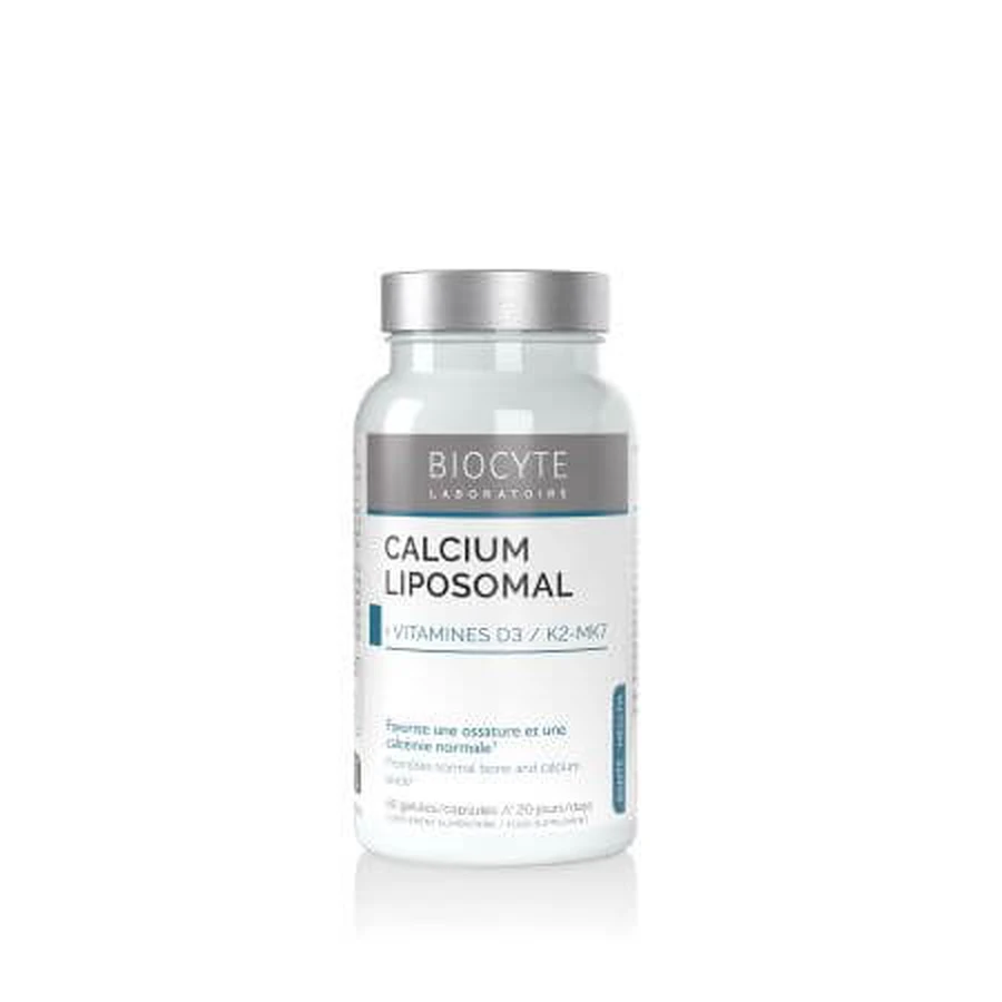 Liposomales Kalzium, 60 Kapseln, Biocyte