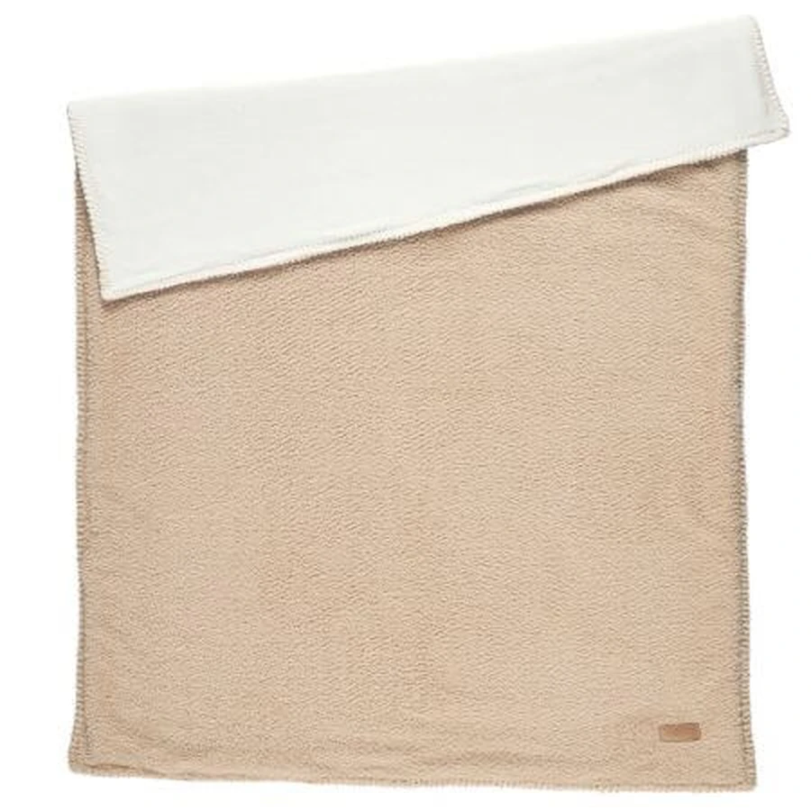 Superzachte 2-zijdige deken, 100x75 cm, Beige, Nattou