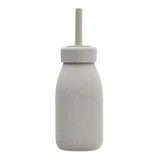 Kikka Boo Platinum Silikonbecher mit Strohhalm, Sand, + 18 Monate, 200 ml, Kikka Boo