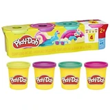 Set of 4 plasticine boxes, 2 years+, Play Doh
