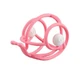 Anneau gingival en silicone, rose, escargot, 3 mois+, Mombella