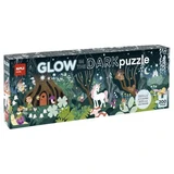 Puzzel Glow in the Dark, Magisch Bos, 6 jaar+, 200 stukjes, Apli Kids