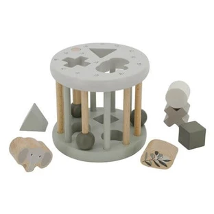 Houten speelgoed, Olijfgroen, Sorteerder, 12 maanden+, Label Label Label