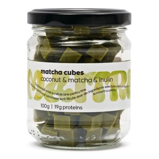 Japanese Matcha Chocolate Matcha Cubes, 100 g, Maitri