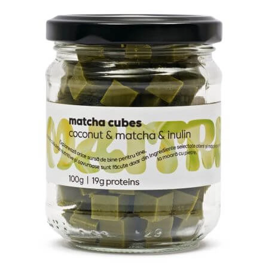 Japanese Matcha Chocolate Matcha Cubes, 100 g, Maitri