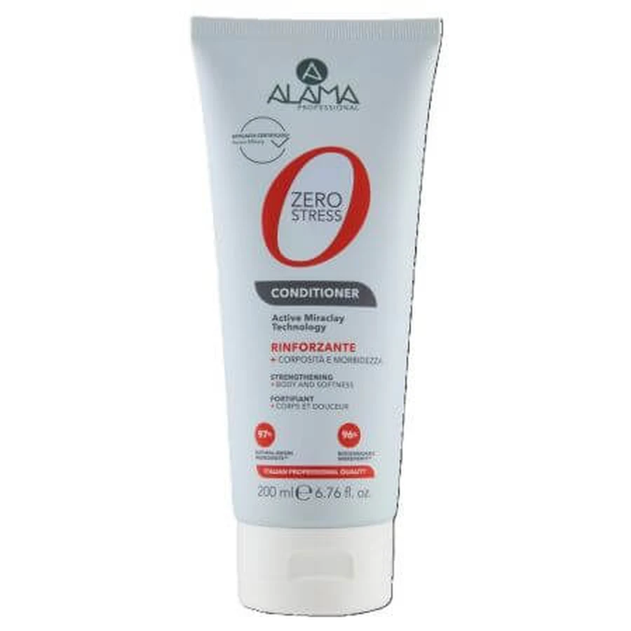 Acondicionador Fortificante Zero Stress, 200 ml, Alama