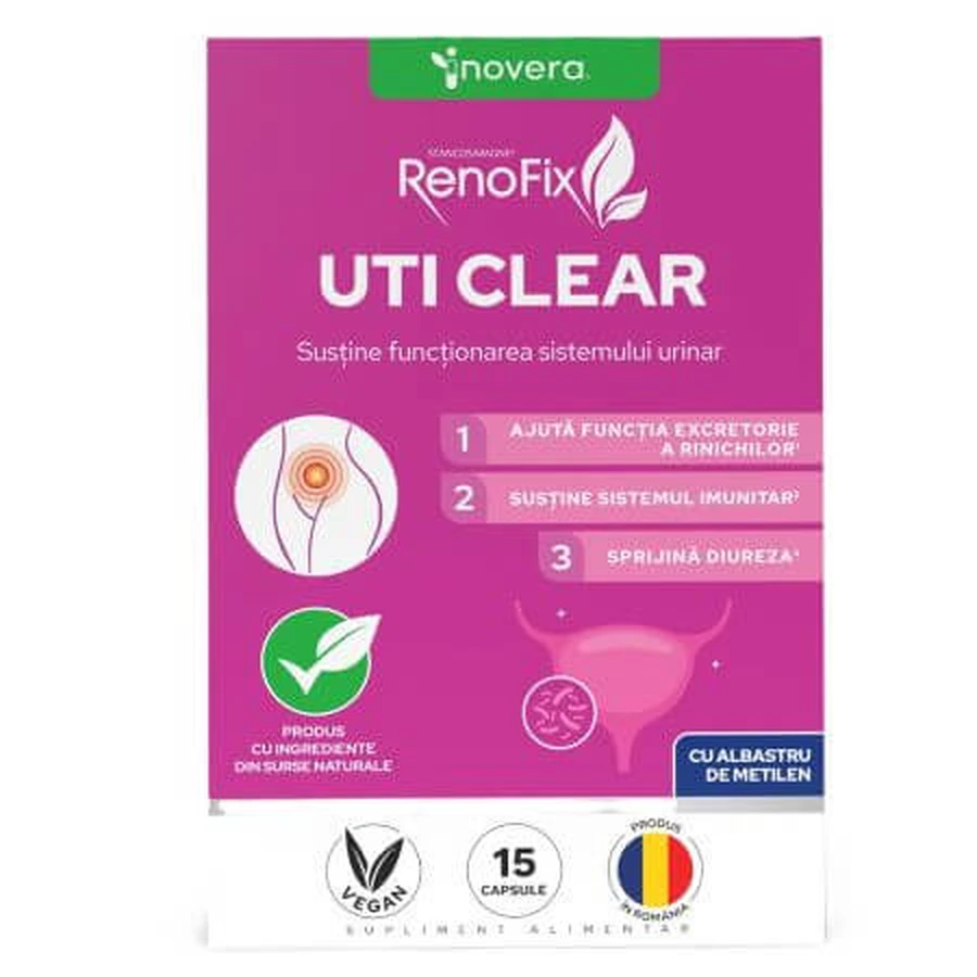 Uti Clear RenoFix, 15 capsules, Inovera