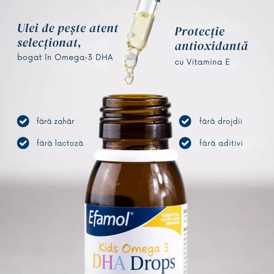 Omega-3-DHA-Tropfen für Kinder, 60 ml, Efamol