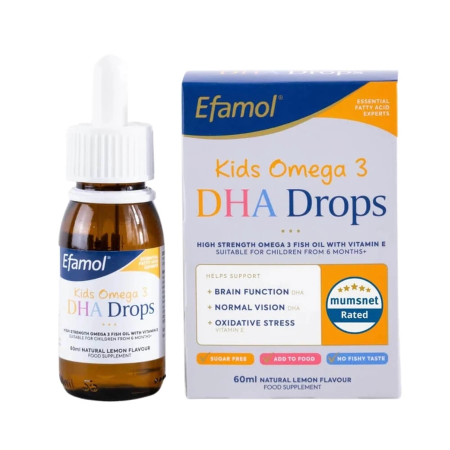 Omega-3-DHA-Tropfen für Kinder, 60 ml, Efamol