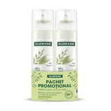 Droogshampoo pakket met ceramiden en biologische haver, 2 x 150 ml, Klorane