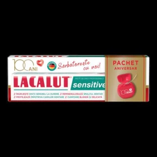 Sensitive Zahnpasta 75ml + Zahnseide, Theiss Naturwaren