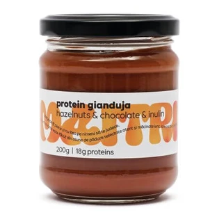 Gianduja Protein Gianduja Chocolate and inulin hazelnut cream, 200 g, Maitri