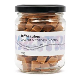 Karamellwürfel mit Lucuma und Mesquite Toffee-Würfel, 100 g, Maitri