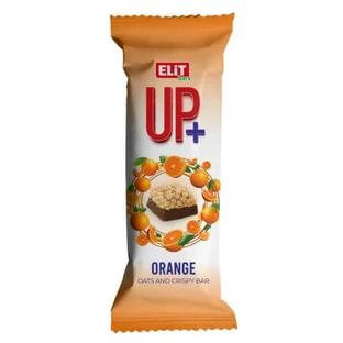 Barrita de avena y naranja Up+ Bar, 22 g, EliT
