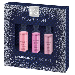 Set Flacon met actief concentraat Forever 39 + Flacon met actief concentraat Beauty Date + Flacon met actief concentraat Contour Lift Sparkling Selection, 3x3 ml, Dr Grandel