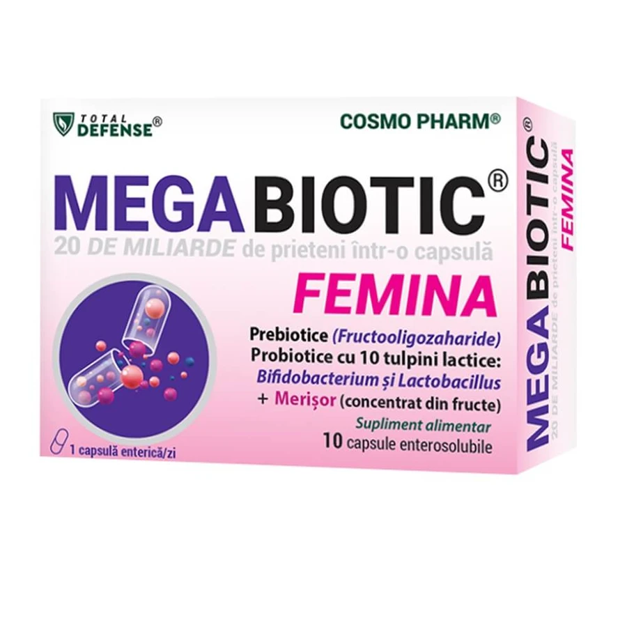 Megabiotic Femina, 10 capsules, Cosmo Pharm