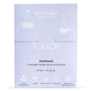 Disposable Touch Face Towels, 50 pieces, Se:Reskin