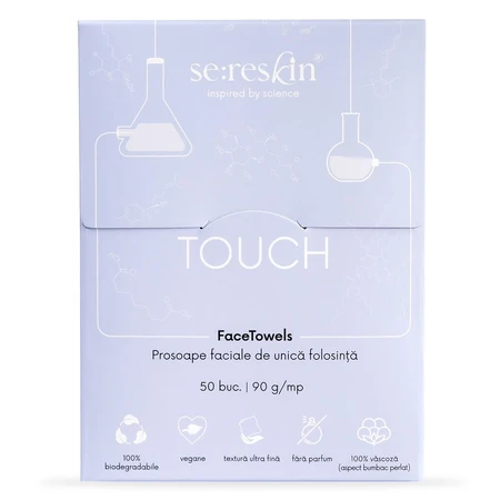Disposable Touch Face Towels, 50 pieces, Se:Reskin