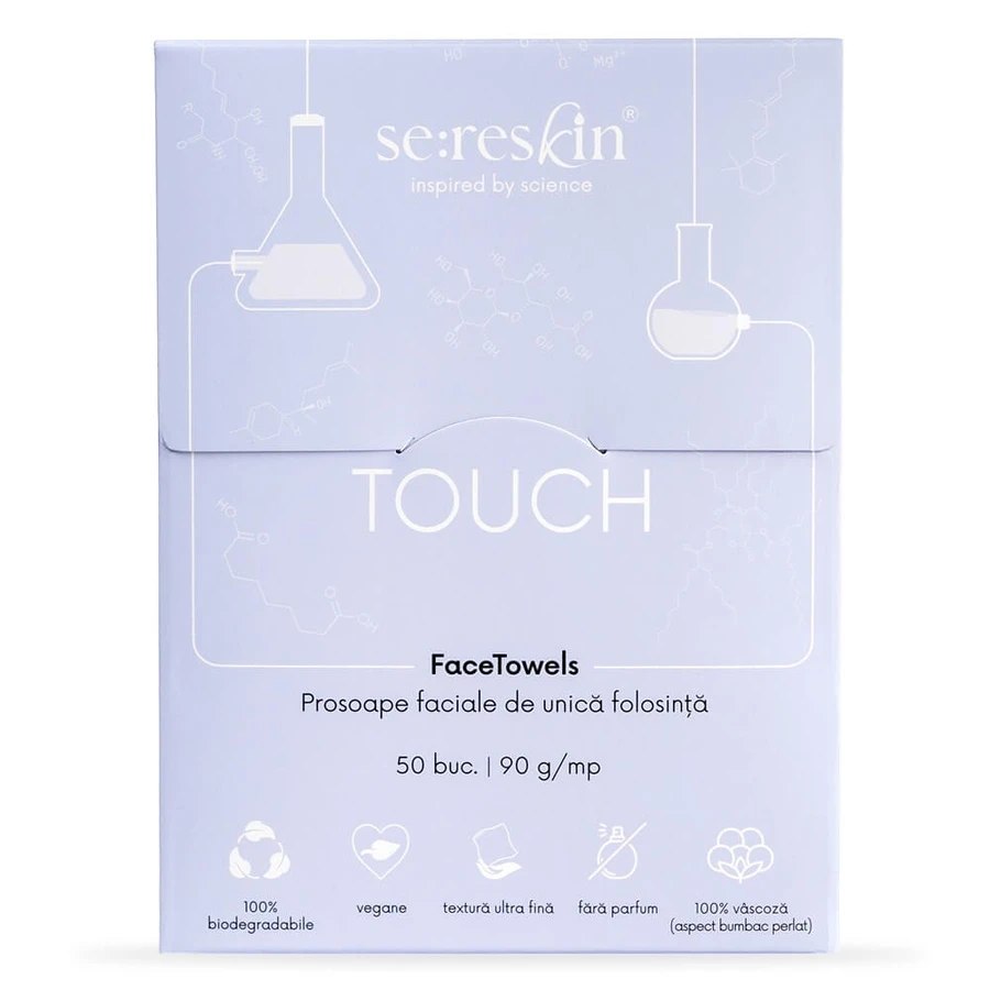 Disposable Touch Face Towels, 50 pieces, Se:Reskin