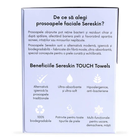 Disposable Touch Face Towels, 50 pieces, Se:Reskin
