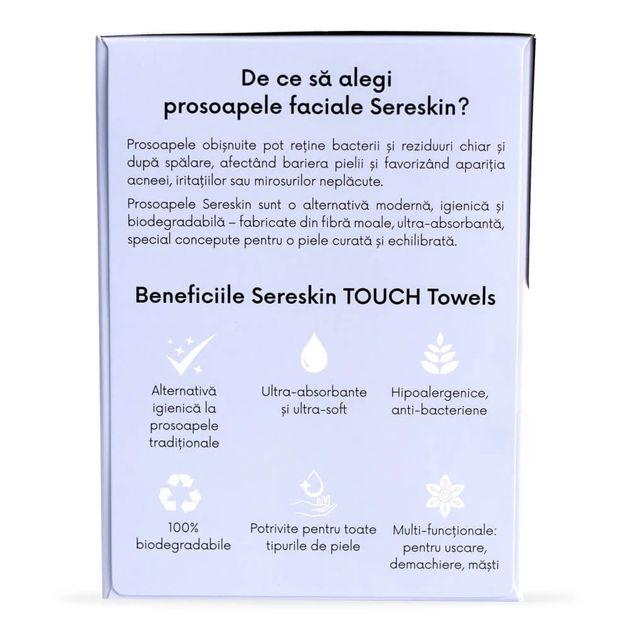 Disposable Touch Face Towels, 50 pieces, Se:Reskin