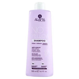 Shampoo zum Neutralisieren von Gelbtönen No Yellow Intensive, 500 ml, Alama
