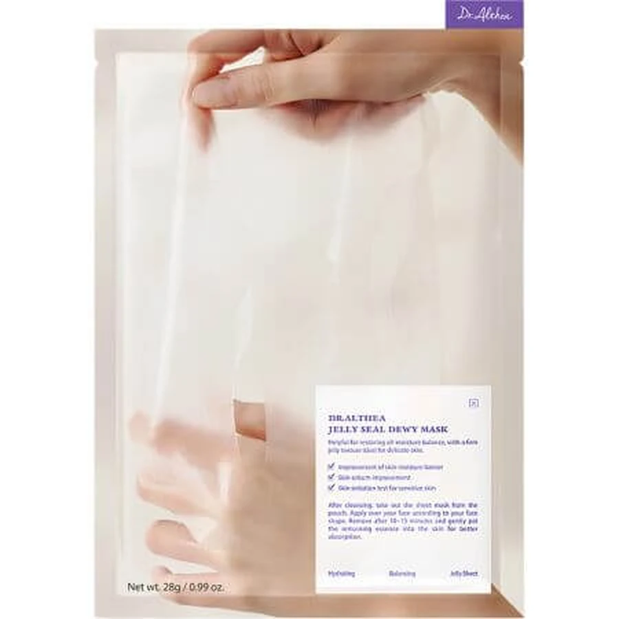 Jelly Seal Dewy deep moisturizing and brightening face mask, 28 g, Dr. Althea