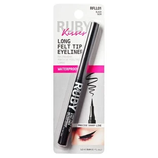 Feutre long noir 1,2 ml, Ruby Kisses