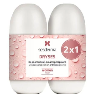 Antiperspirant roll-on deodorant set for women Dryses, 2x75 ml, Sesderma