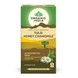 Bio-Tulsi-Tee mit Honig und Kamille, 25 Beutel, Bio Indien