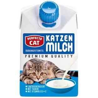 UHT-Milch für ausgewachsene Katzen, 200 ml, Perfecto Cat