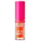 Lipgloss met hyaluronzuur en peptide lipolie booster koraal, 2.4 ml, Ruby Kisses