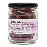 Beeren-Bonbonwürfel Lila Würfel, 100 g, Maitri