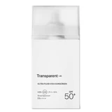 Serum für fettige Haut mit chemischen Filtern, Mineralien und SPF 50+ Ultra Fluid Cica, 100 ml, Transparentes Labor