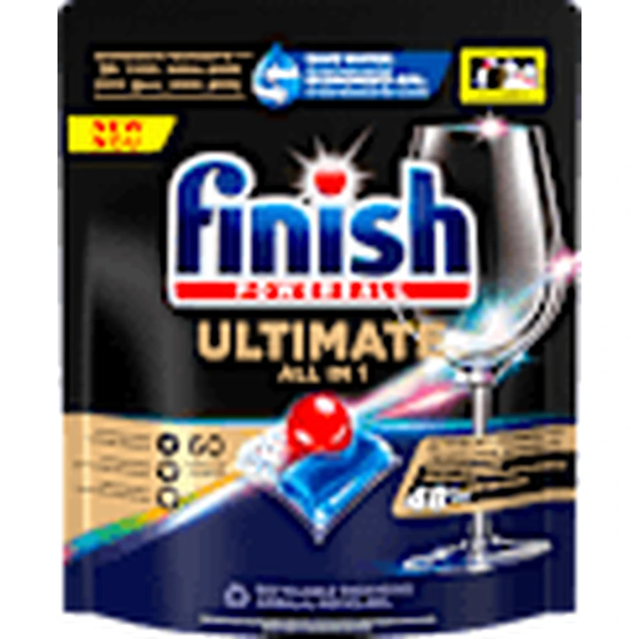 Finish Ultimate vaatwastabletten, 60 stuks