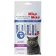 Thunfisch und Huhn Leckerbissen für Katzen Creamy Snacks, 4x15 g, Meow Meow