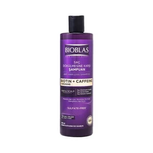 Champú anticaída con Biotina, Arginina y Cafeína Biotina + Cafeína, 400 ml, Bioblas