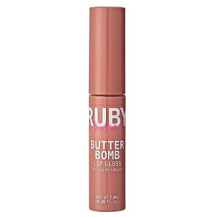 Lip Gloss Butter Bomb Nude 7.8 ml, Ruby Kisses