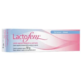 Vaginal-Feuchtigkeitscreme mit Milchsäure Lactofem, 50 g, Anton Hubner
