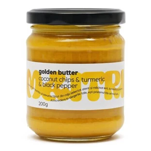 Beurre d'or crème de coco au curcuma et au poivre noir, 200 g, Maitri