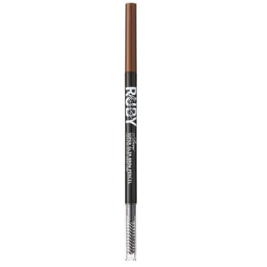 Wenkbrauwpotlood Go Brow Super Slim Chocolade Bruin, 0.09 g, Ruby Kisses