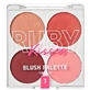 Blush Palette Blush Palette Partyin Bare, 4x3.7 g, Ruby Kisses