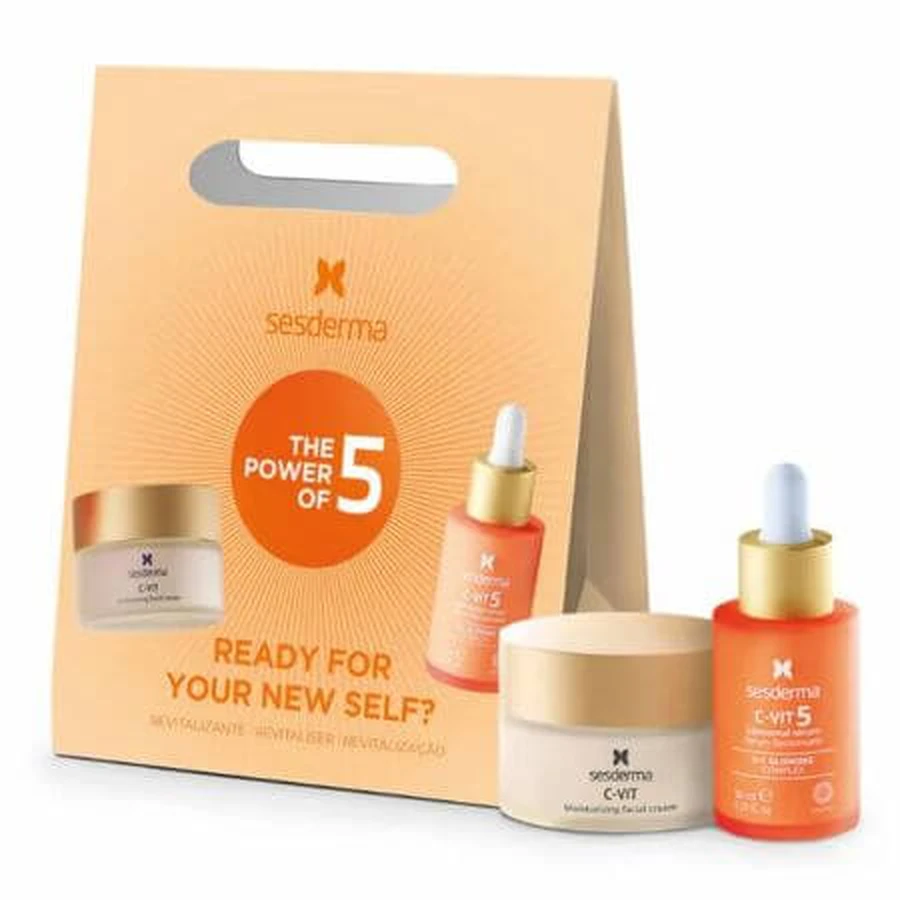 Pack Antioxidant Gezichtscrème + Liposomaal Serum C -VIT, 50 ml + 30 ml, Sesderma