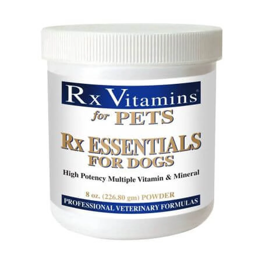 Multivitaminas y minerales para perros Essentials Dog, 226,8 g, RX Vitamins