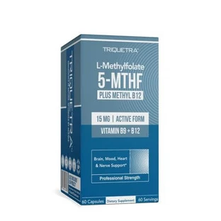 L-Methylfolate 5-MTHF, 60 capsules, GNC